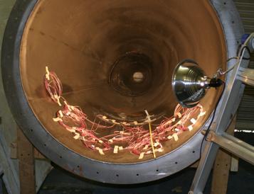 Strain Gaged RTL Cone Before Test